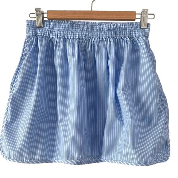 Lidaan Liam Striped Poplin Mini Skirt size M - Picture 3 of 10